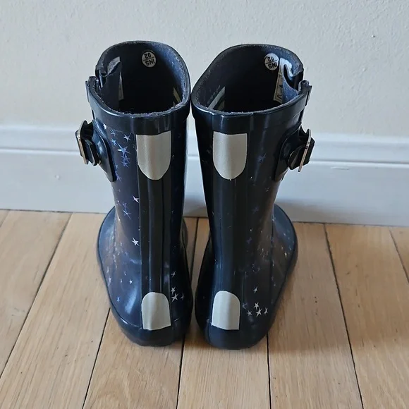 Toddler Star Print Hunter Boots - Picture 4 of 8